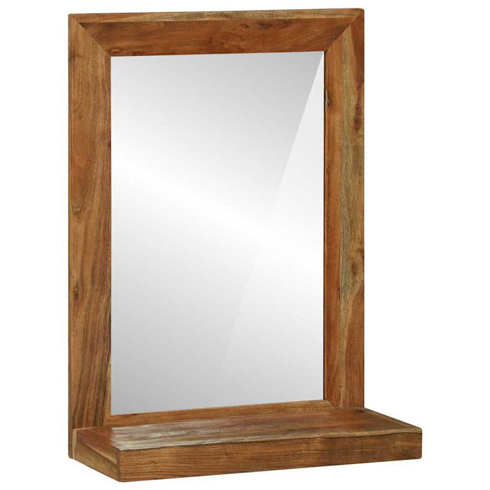 Oglindă pentru baie Maro 50 x 22 x 70 cm Lemn Solid de Acacia - WALTI WALTI