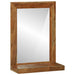 Oglindă pentru baie Maro 50 x 22 x 70 cm Lemn Solid de Acacia - WALTI WALTI