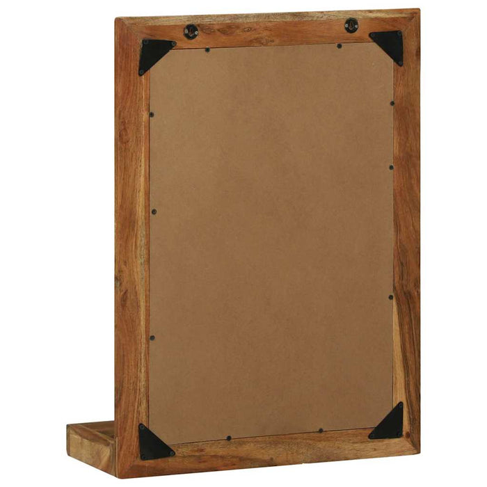 Oglindă pentru baie Maro 50 x 22 x 70 cm Lemn Solid de Acacia - WALTI WALTI