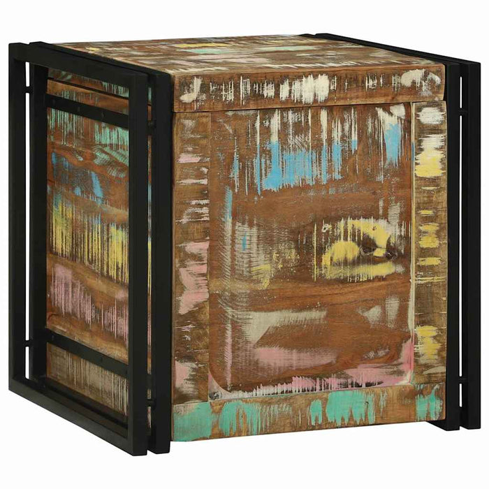 Cufere de Depozitare 50 x 50 x 50 cm Lemn masiv recuperat - WALTI WALTI