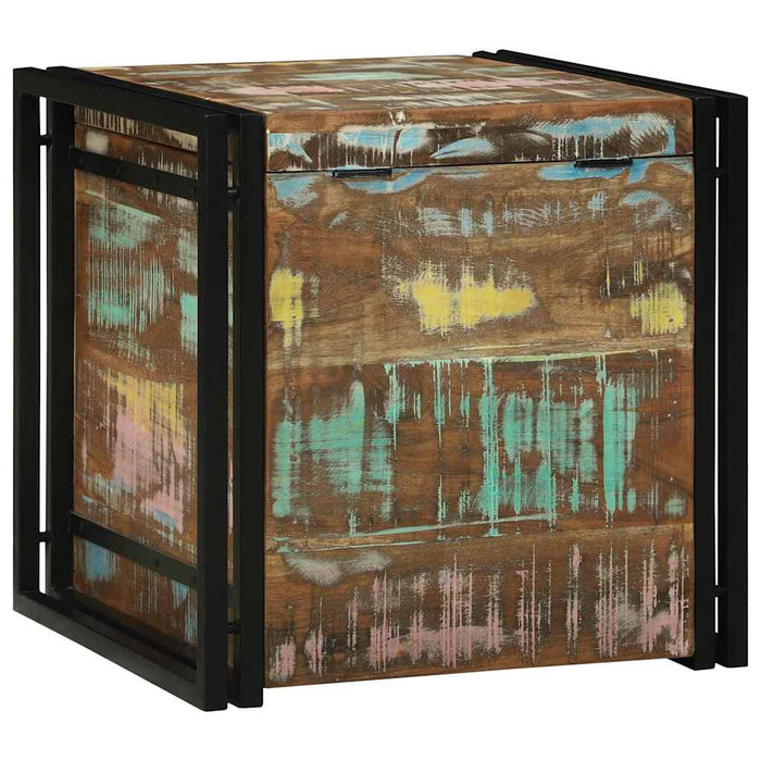 Cufere de Depozitare 50 x 50 x 50 cm Lemn masiv recuperat - WALTI WALTI
