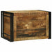 Cutie de depozitare 80 x 50 x 50 cm Lemn mango brut - WALTI WALTI