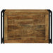 Cutie de depozitare 80 x 50 x 50 cm Lemn mango brut - WALTI WALTI