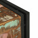 Cutie de depozitare 40 x 40 x 40 cm Lemn masiv de acacia - WALTI WALTI