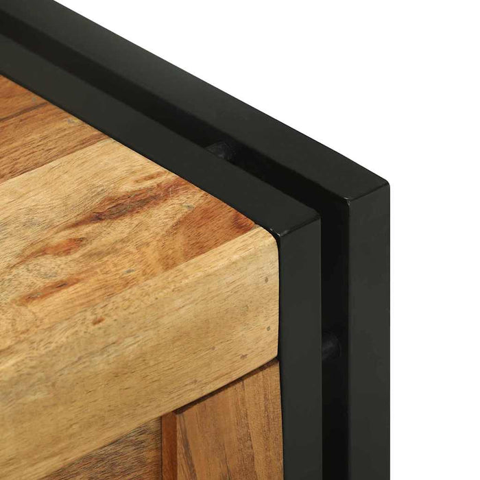 Cufere de Depozitare 40 x 40 x 40 cm Lemn masiv de acacia - WALTI WALTI