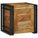 Cufere de Depozitare 40 x 40 x 40 cm Lemn masiv de acacia - WALTI WALTI