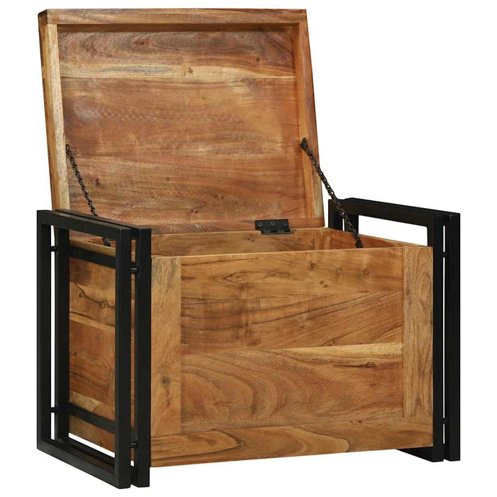 Cutie de depozitare 60 x 40 x 41 cm Lemn Solid de Acacia - WALTI WALTI