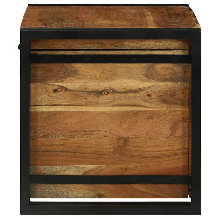 Cutie de depozitare 60 x 40 x 41 cm Lemn Solid de Acacia - WALTI WALTI