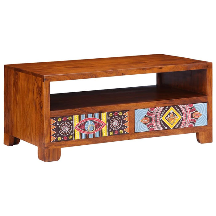 Măsuță de cafea, 90x50x40 cm, lemn masiv de acacia - WALTI WALTI
