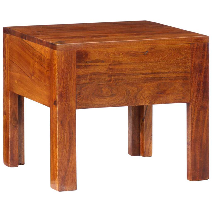 Noptiera 2 buc 40x40x36 cm lemn masiv de salcam - WALTI WALTI