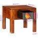 Noptiera 2 buc 40x40x36 cm lemn masiv de salcam - WALTI WALTI