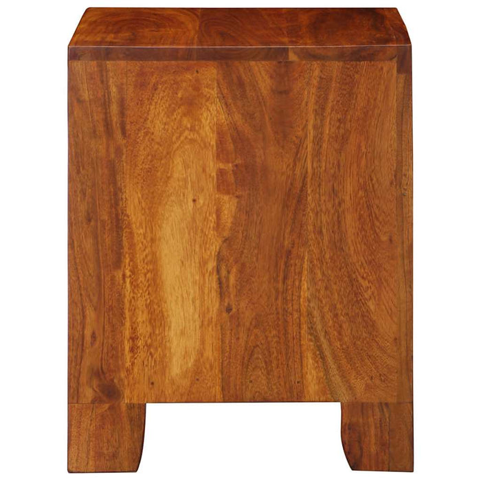 Noptiera 2 buc 40x35x45 cm lemn masiv de salcam - WALTI WALTI