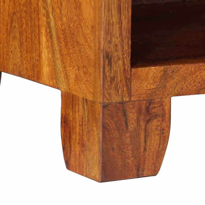 Noptiera 2 buc 40x35x45 cm lemn masiv de salcam - WALTI WALTI