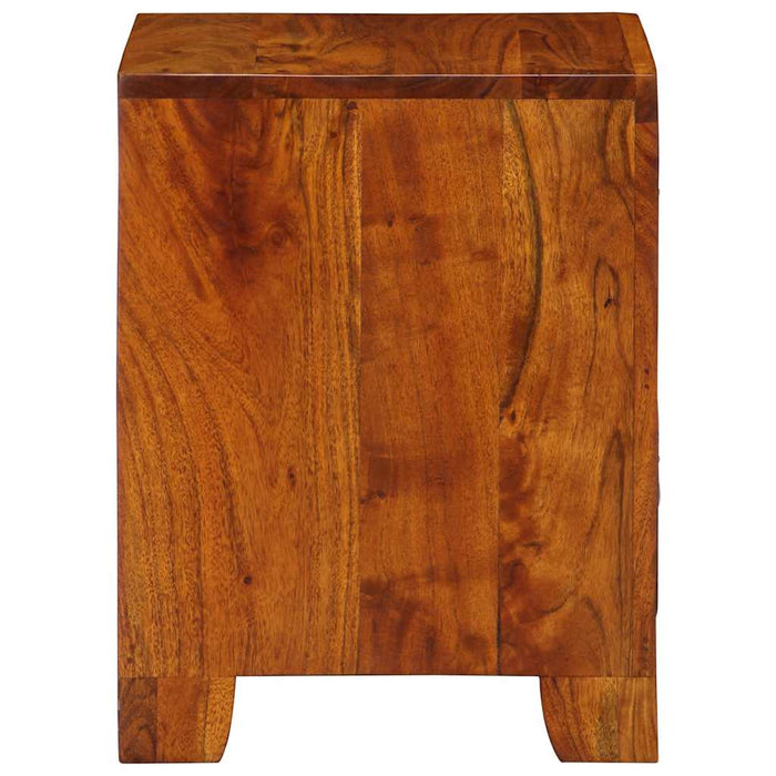 Noptiera 2 buc 35x35x45 cm lemn masiv de salcam WALTI