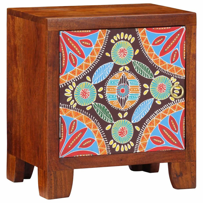 Noptiera 40x30x45 cm din lemn masiv de salcam - WALTI WALTI