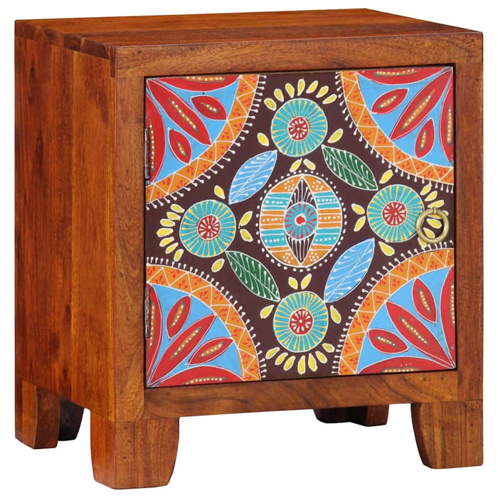 Noptiera 40x30x45 cm din lemn masiv de salcam - WALTI WALTI