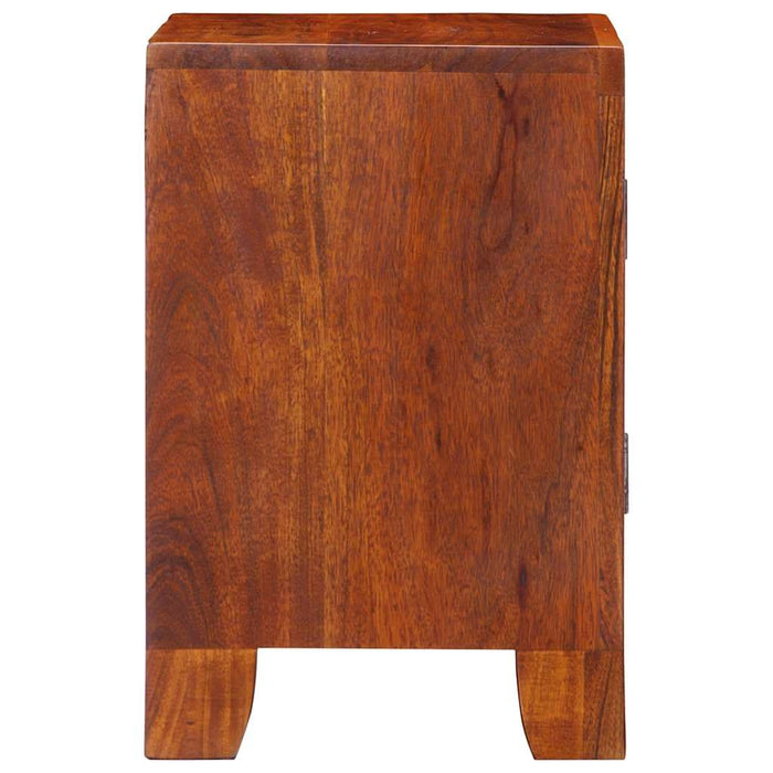 Noptiera 40x30x45 cm din lemn masiv de salcam - WALTI WALTI