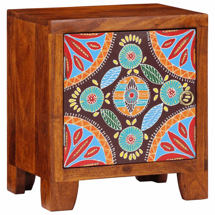 Noptiera 40x30x45 cm din lemn masiv de salcam - WALTI WALTI