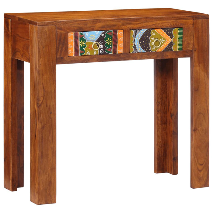 Consolă 80x35x75 cm din lemn masiv de salcâm - WALTI WALTI