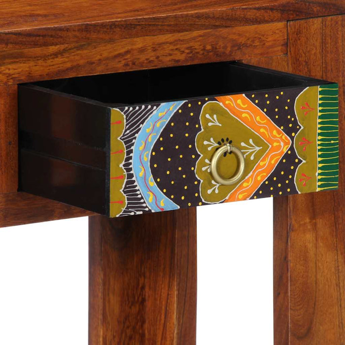Consolă 80x35x75 cm din lemn masiv de salcâm - WALTI WALTI
