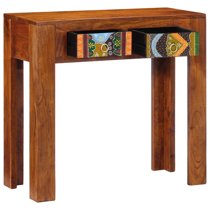 Consolă 80x35x75 cm din lemn masiv de salcâm - WALTI WALTI