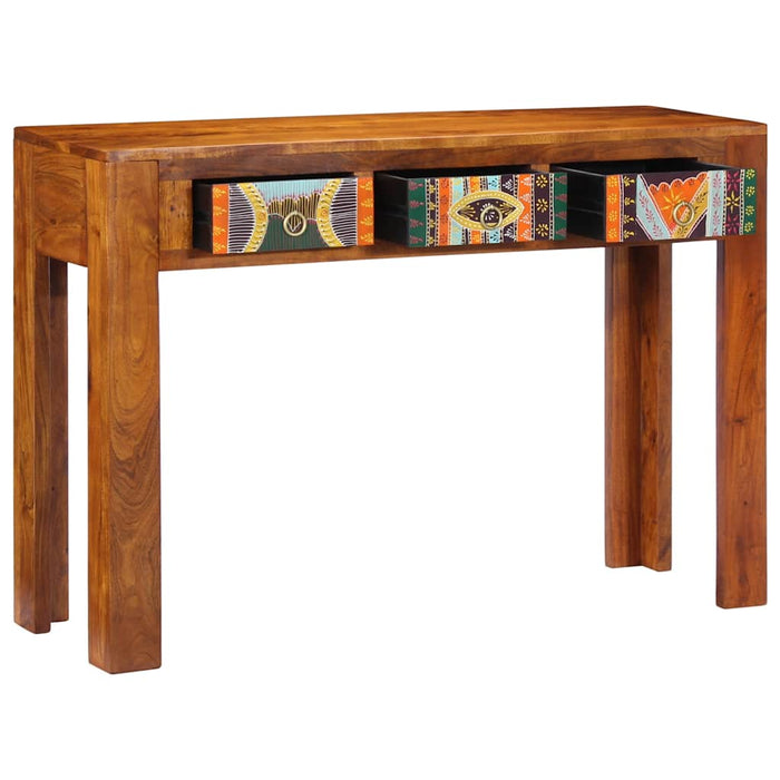 Masă consolă, 110x35x75 cm, lemn masiv de acacia - WALTI WALTI