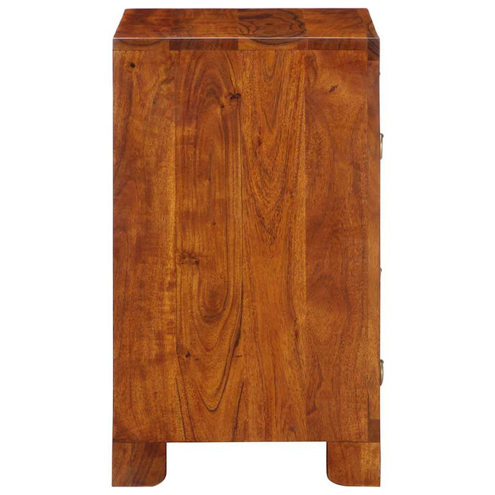Bufetă multicolor 50x35x60 din lemn masiv de salcâm - WALTI WALTI