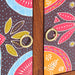 Dulap TV multicolor 110x30x40 din lemn masiv de salcam - WALTI WALTI