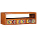 Dulap TV de perete multicolor 90x30x30 din lemn masiv de salcam - WALTI WALTI