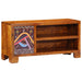 Dulap TV multicolor 90x30x45 din lemn masiv de salcam - WALTI WALTI