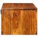Dulap TV de perete multicolor 100x30x22 lemn masiv de salcam - WALTI WALTI