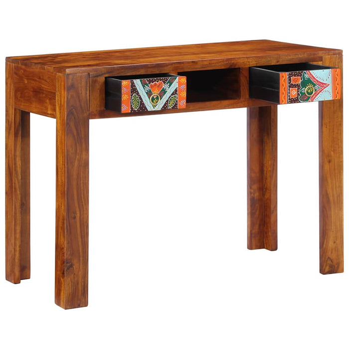 Birou cu sertar Maro 100 x 50 x 75 cm Lemn masiv de acacia - WALTI WALTI