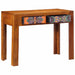 Birou cu sertar Maro 100 x 50 x 75 cm Lemn masiv de acacia - WALTI WALTI