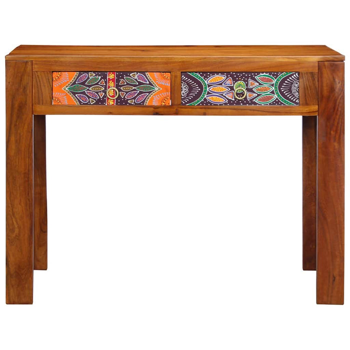 Birou cu sertar Maro 100 x 50 x 75 cm Lemn masiv de acacia - WALTI WALTI