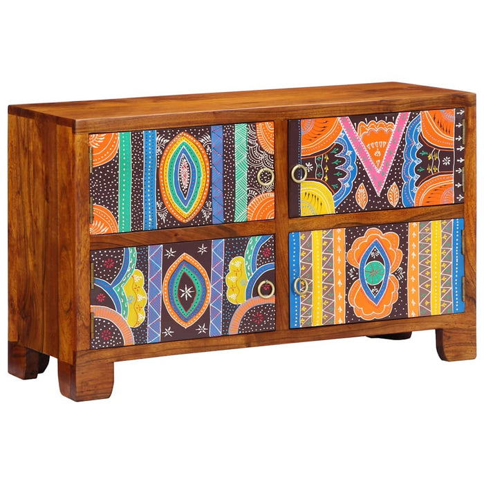 Dulap pentru pantofi Maro 90 x 35 x 55 cm Lemn Solid de Acacia - WALTI WALTI