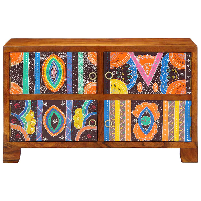 Dulap pentru pantofi Maro 90 x 35 x 55 cm Lemn Solid de Acacia - WALTI WALTI