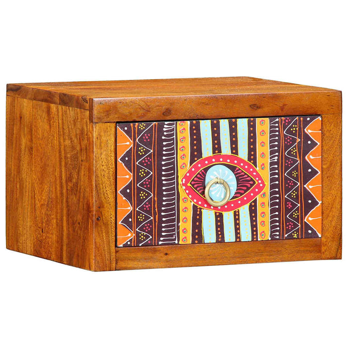 Noptieră 2 piese 35 x 30 x 22 cm lemn masiv de acacia - WALTI WALTI