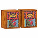 Dulap de noapte 2 pcs Maro 35 x 30 x 40 cm lemn masiv de acacia - WALTI WALTI