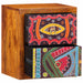 Dulap de noapte 2 pcs Maro 35 x 30 x 40 cm lemn masiv de acacia - WALTI WALTI