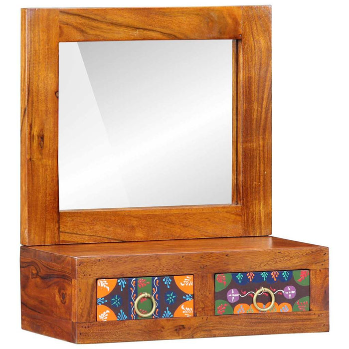 Dulap de perete Maro 40 x 20 x 50 cm Lemn masiv de acacia - WALTI WALTI
