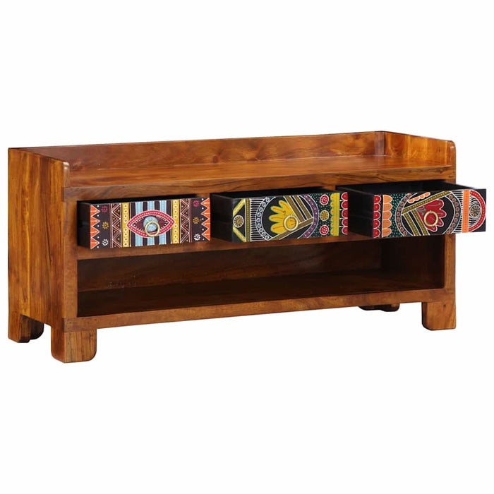Bancă pentru pantofi Multicolour 100 x 35 x 45 cm - WALTI WALTI