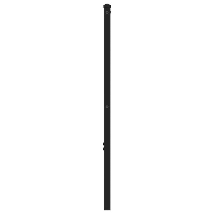 Tăblie de pat de schimb, stejar fumuriu, 107 cm, fier și lemn prelucrat WALTI