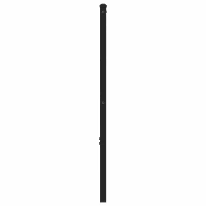 Tăblie de pat de schimb, stejar maro, 200 cm, lemn prelucrat și oțel - WALTI WALTI