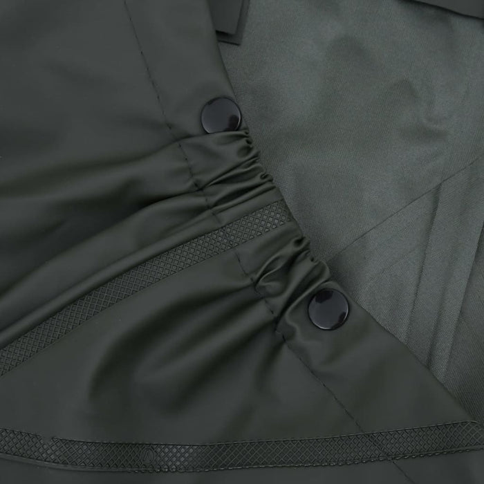 Salopetă cu pieptar și cizme, verde închis, mărimea 38 - WALTI WALTI