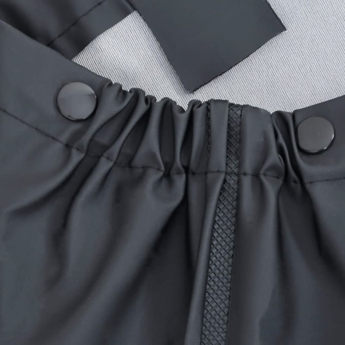 Salopetă cu pieptar și cizme, negru, mărimea 42 - WALTI WALTI