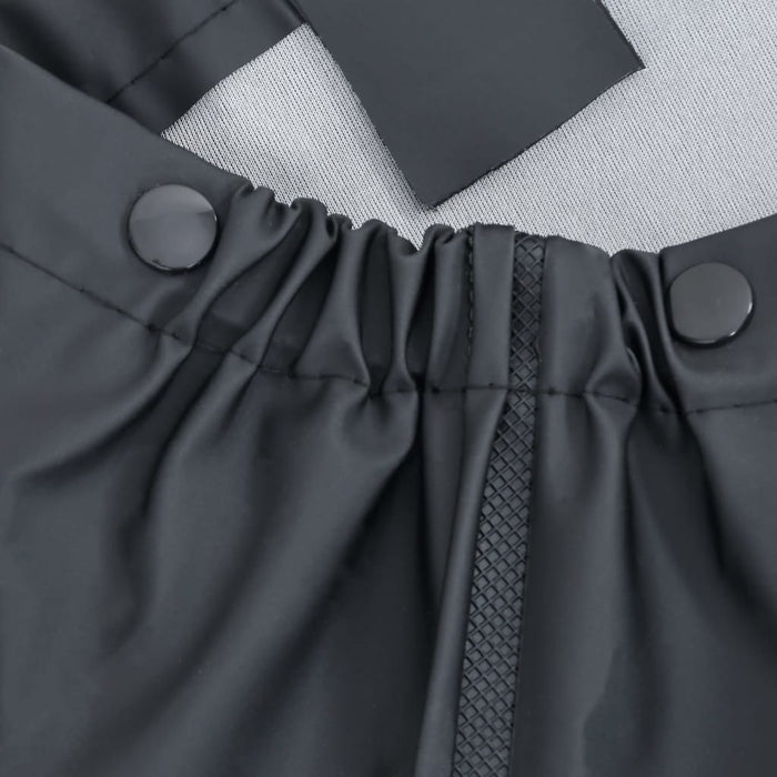 Salopetă cu pieptar și cizme, negru, mărimea 44 - WALTI WALTI