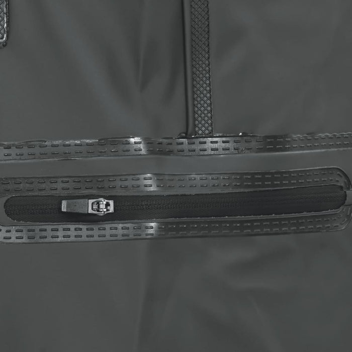 Salopetă cu pieptar, cizme și curea, verde închis, mărimea 40 - WALTI WALTI