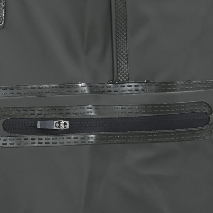 Salopetă cu pieptar, cizme și curea, verde închis, mărimea 43 - WALTI WALTI