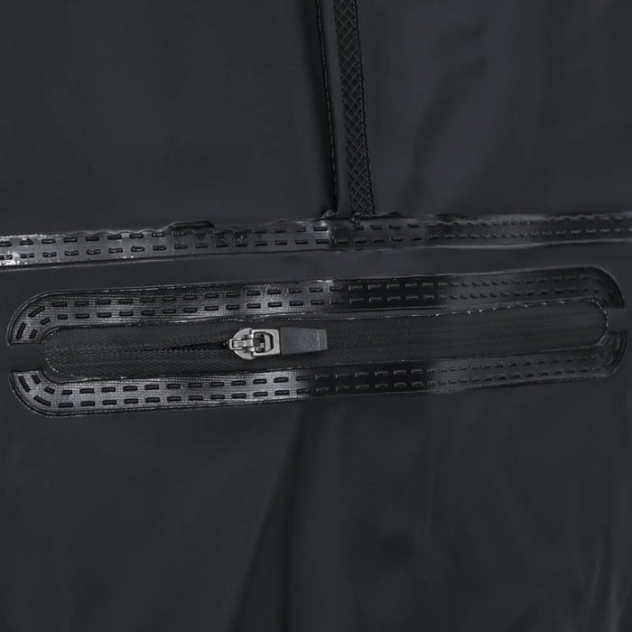 Salopetă cu pieptar, cizme și curea, negru, mărimea 39 - WALTI WALTI