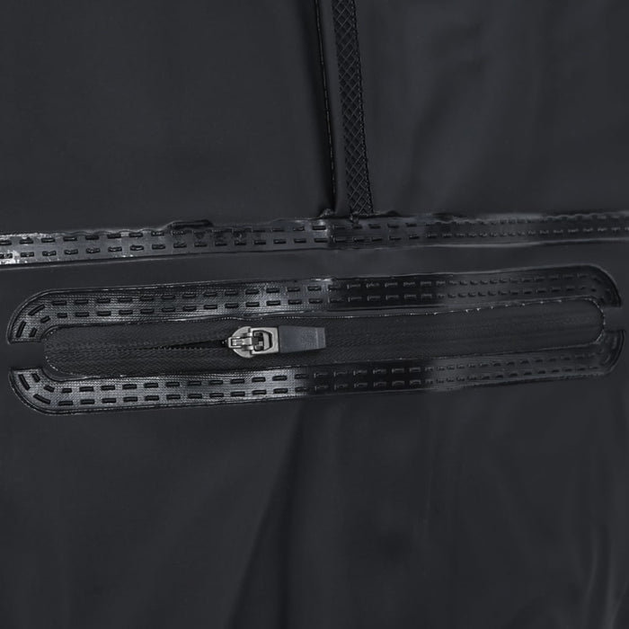 Salopetă cu pieptar, cizme și curea, negru, mărimea 46 - WALTI WALTI